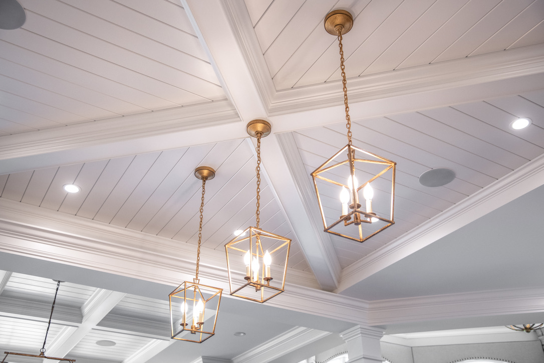 Kitchen_Fairport_NY_Coffered_Ceiling_Crown_Beaded_Panel