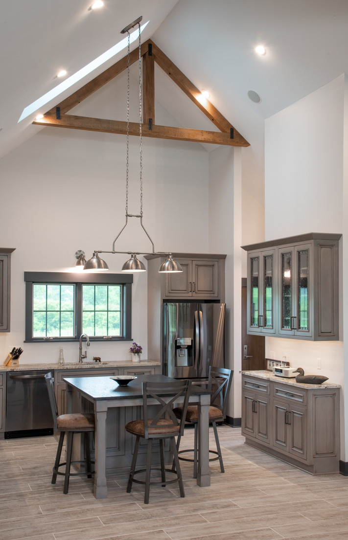 Kitchen_Rush_NY_Cathedral_Ceiling_Rustic_Post_And_Beam_Wood_Tile_Floor-1